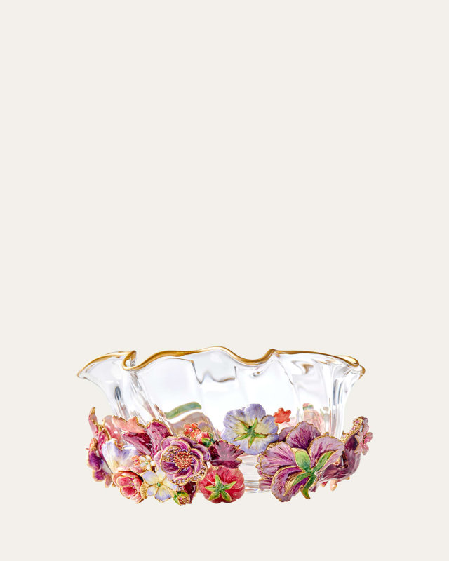 Small Bouquet Ruffle Flower Bowl